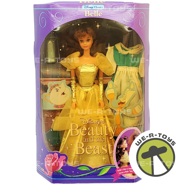 Disney Classics Beauty and the Beast Belle Doll 1991 Mattel 2433