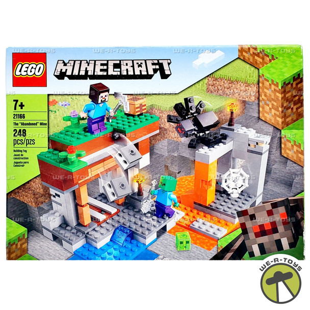 LEGO Minecraft The Abandoned Mine 248 Piece Building Set 21166