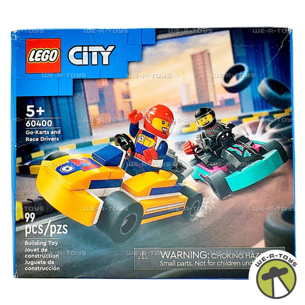 LEGO City Go-Karts and Race Drivers 99 Piece Building Set 60400