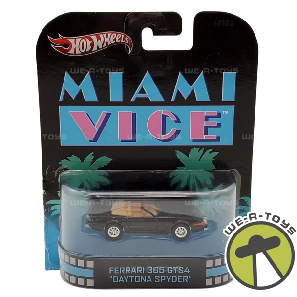 Hot Wheels Miami Vice Ferrari 365 GTS4 Daytona Spider NEW
