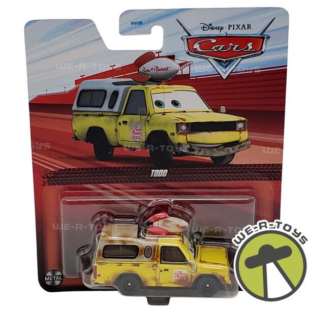 Hot Wheels Pixar Cars Todd Delivery Car Mattel BHN55 New