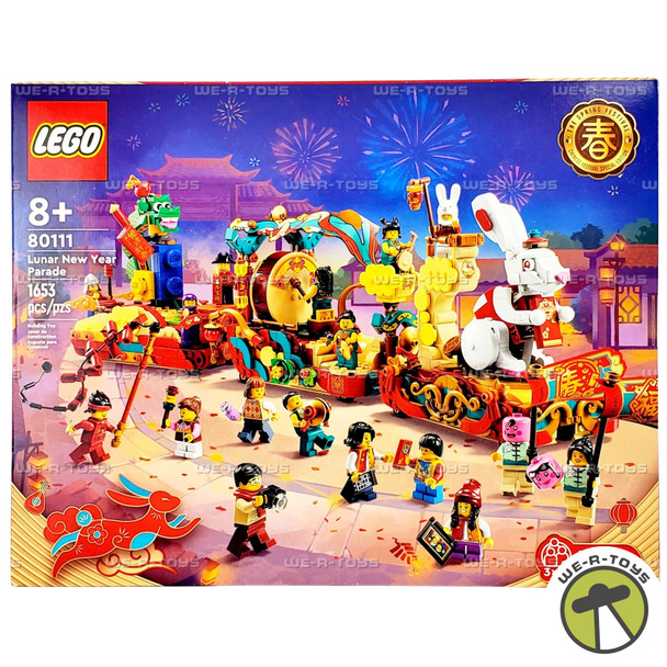 LEGO Lunar New Year Parade 1653 Piece Building Set 80111