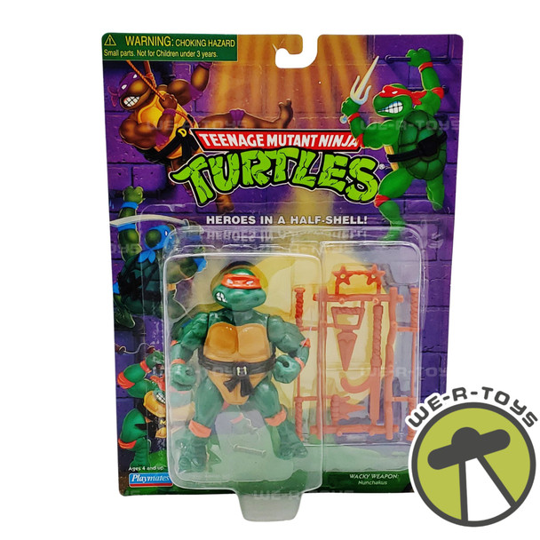 TMNT Heroes In A Half-Shell Michelangelo Action Figure 1995 Playmates NEW