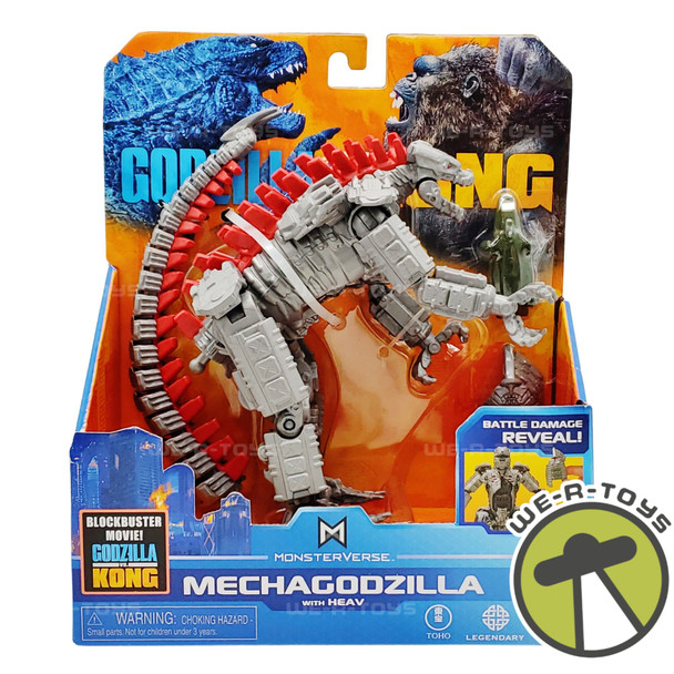Godzilla vs Kong Movie Series Action Figure Battle Mechagodzilla Playmates NEW