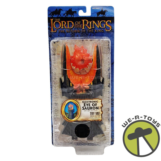 Lord of The Rings Eletronic Eye of Sauron with Try Me ButtonToybiz NEW