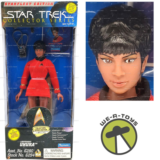 Star Trek Starfleet Ed Lieutenant Uhura Collector Figure 1996 Playmates #6294