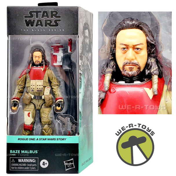 Star Wars The Black Series Baze Malbus Action Figure 2021 Hasbro F2898