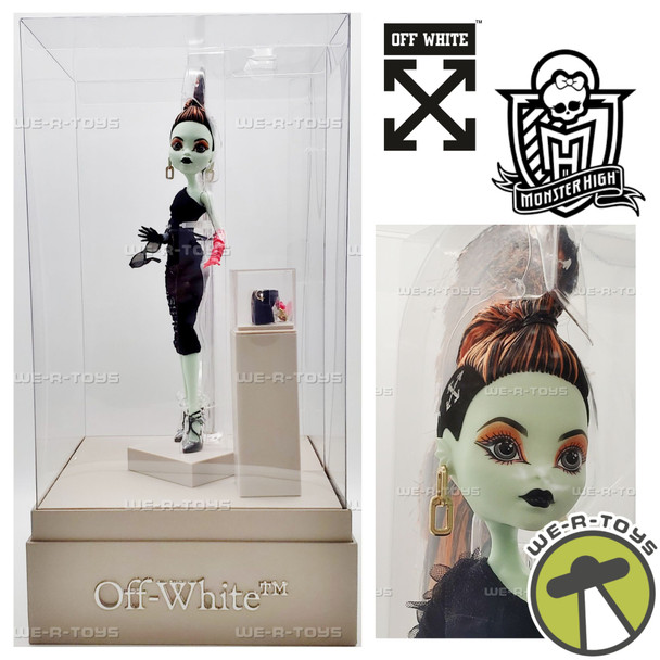 Monster High Skullector Doll x Off White Collab Electra Melody Mattel 2023 NEW