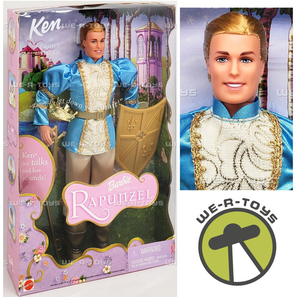 Barbie As Rapunzel Ken As Prince Stefan Doll 2001 Mattel #55534