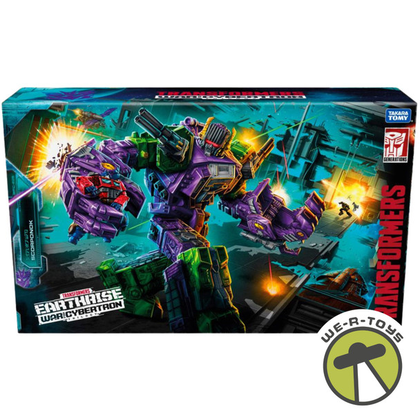 Transformers Generations War for Cybertron Earthrise Titan Scorponok Figure