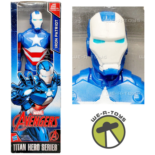 Marvel Avengers Titan Hero Series Iron Patriot Action Figure 2016 Hasbro C1493