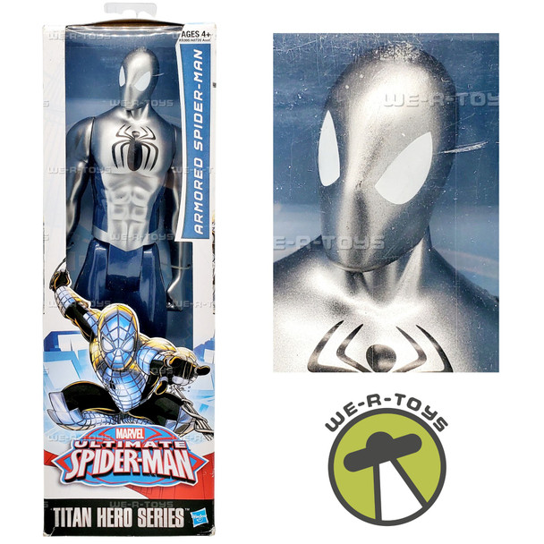 Marvel Ultimate Spider-Man Titan Hero Series Armored Spider-Man Figure 2014