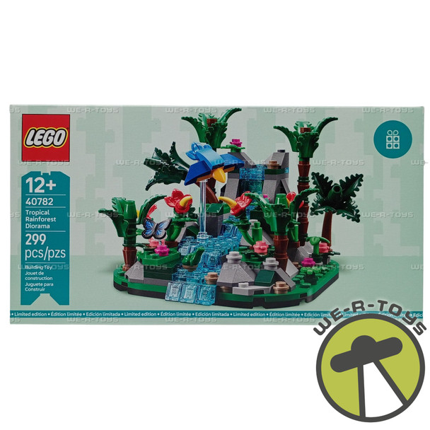 LEGO 40782 Tropical Rainforest Diorama Limited Edition Building Set 2025 New