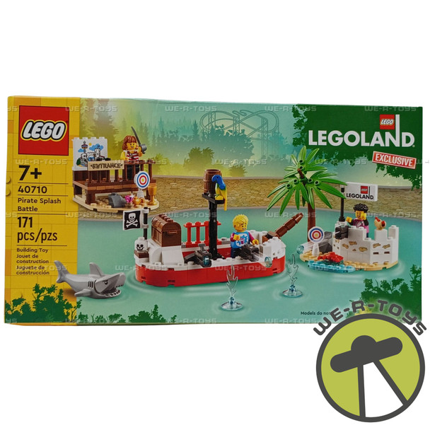 LEGO Legoland 40710 Pirate Splash Battle Building Toy Set Exclusive 2024 New