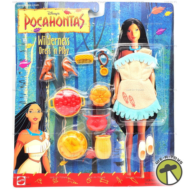 Disney's Pocahontas Wilderness Dress 'n Play Doll Fashions Mattel #68452