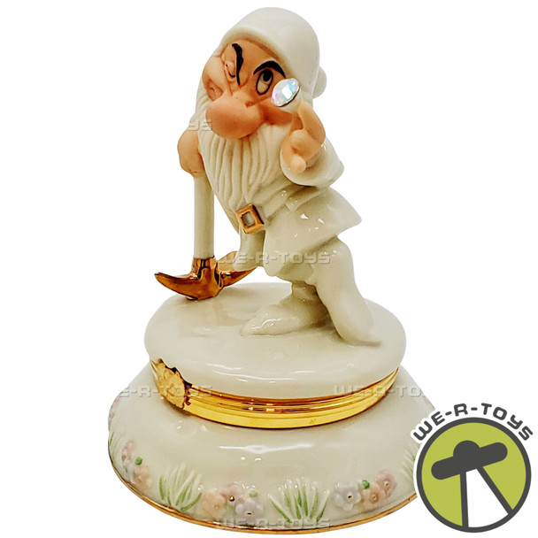 Disney Lenox Classics Grumpy Treasures Box with Charm NEW