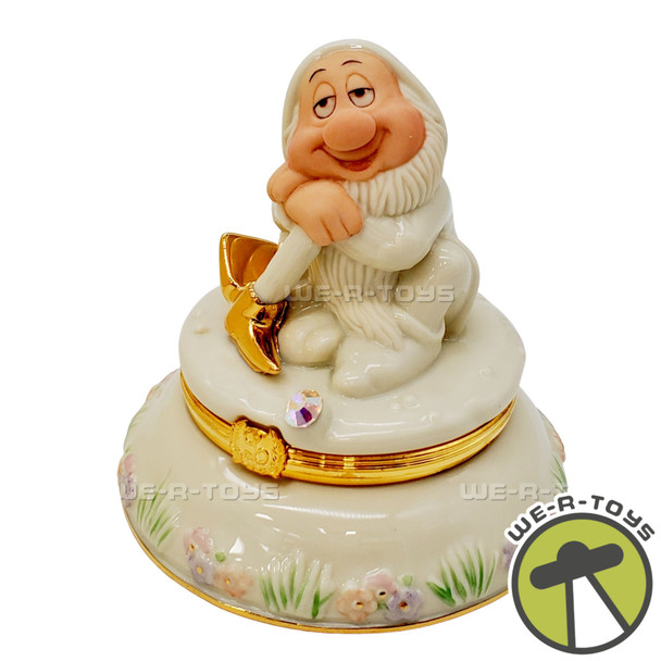 Disney Lenox Classics Sleepy Treasures Box with Charm NEW