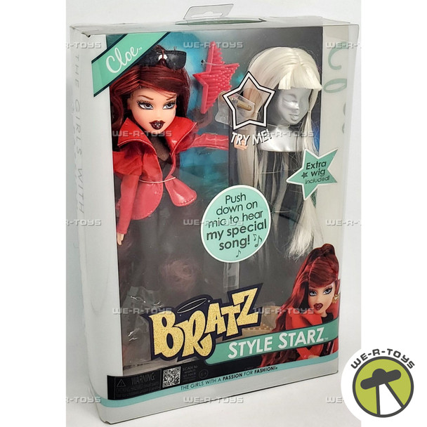 Bratz Style Starz Cloe Singing Doll with Extra Wig MGA Entertainment 515555