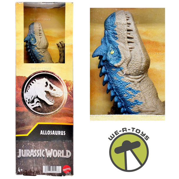 Jurassic World Allosaurus Action Figure 2023 Mattel 20127