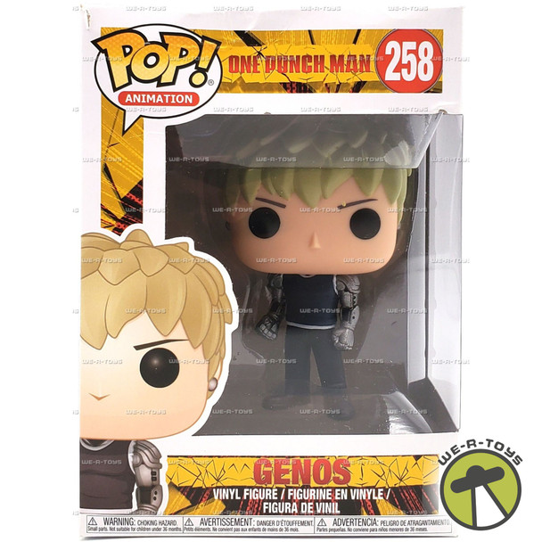 Funko Pop! Animation One Punch Man Genos 2017 Vinyl Figure #258
