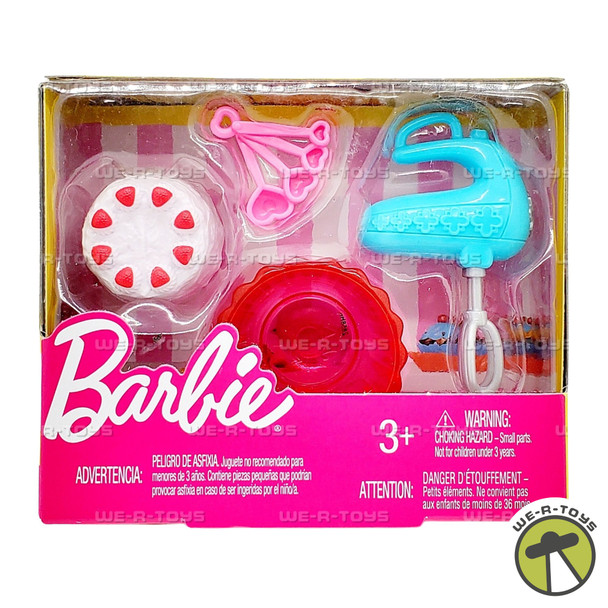 Barbie Baking Accessory Pack 2017 Mattel FHP71