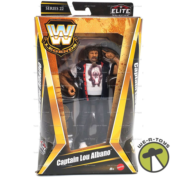 WWE Elite Legends Collection Series 22 Captain Lou Albano Figure 2023 Mattel