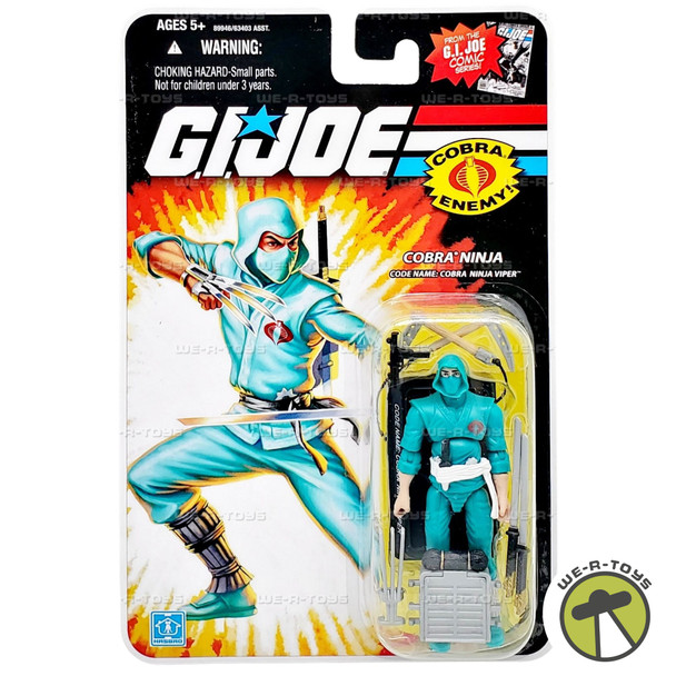 G.I. Joe 25th Anniversary Cobra Ninja Viper Action Figure 2008 Hasbro 89946