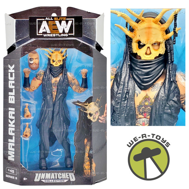 AEW Unmatched Series 6 Malakai Black 2022 Jazwares AEW0262