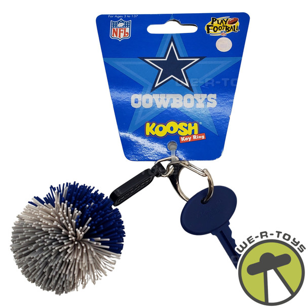 NFL Dallas Cowboys Koosh Keyring Collectible Hasbro 1999 Play Football NEW