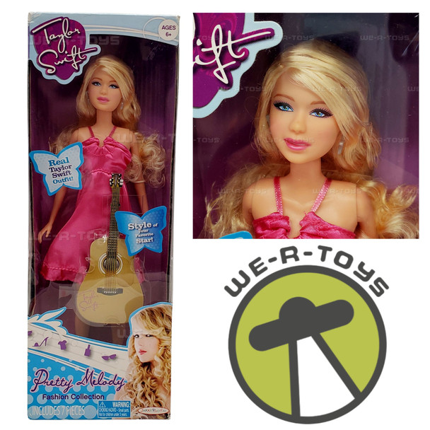 Taylor Swift Pretty Melody Fashion Collection Doll with Guitar Jakks Pacific NEW