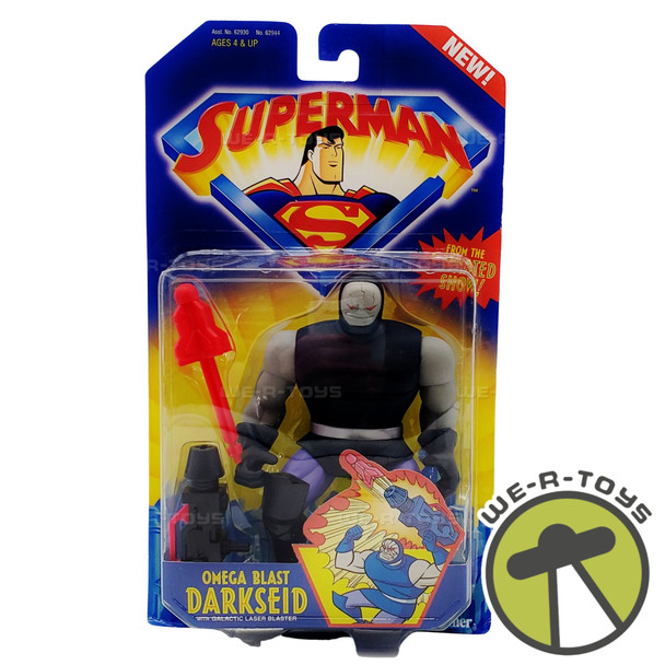 Superman Omega Blast Darkseid Figure with Laser Blaster 538043 Kenner 1996 NEW