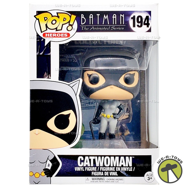Funko POP Animation Batman The Animated Series Catwoman 194 Vinyl Figure