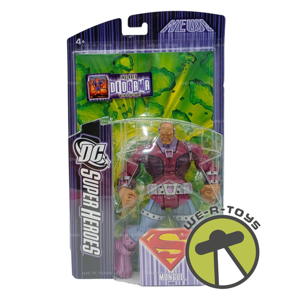 DC Super Heroes Mongul Super Man Action Figure 2007 Mattel K9400 New