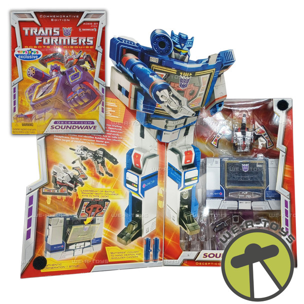 Transformer Robots In Disguise Soundwave Decepticon Communication Action Figure