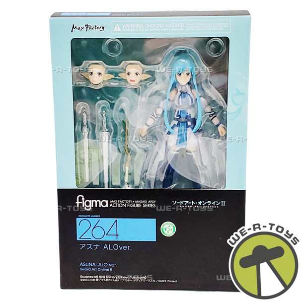 Sword Art Online 2 Asuna ALO Version Figma 264 Action Figure Max Factory NEW