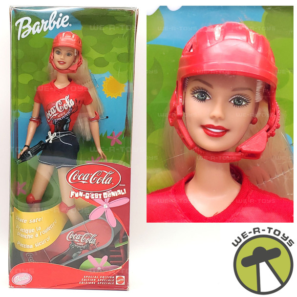 Barbie Coca-Cola Special Edition Doll Fun C'est Genial 2001 Mattel 52717
