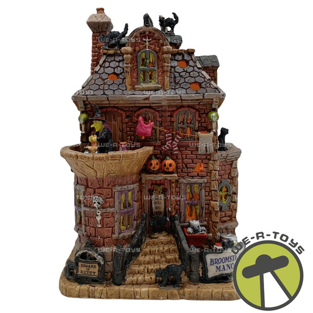 Lemax Spooky Town Collection Broomstick Manor 2011 Lighted
