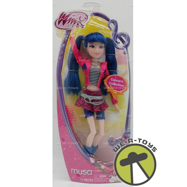 Winx Club Concert Collection Musa Fashion Doll 2012 Jakks Pacific #42305 New