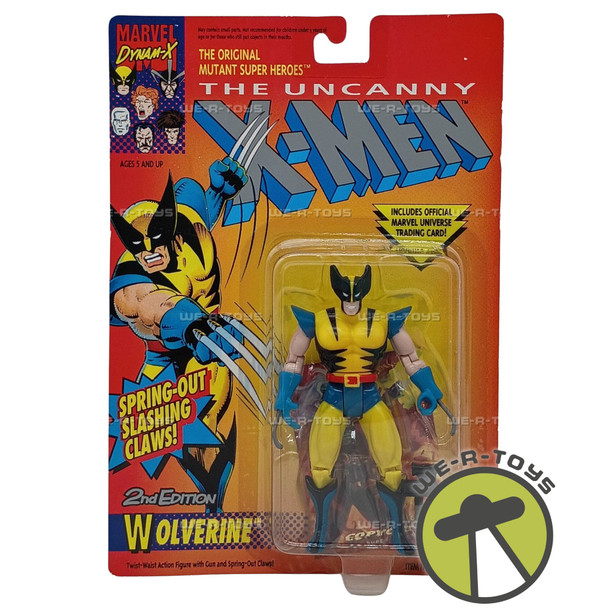 Marvel DynamX The Uncanny XMen 2nd Edition Wolverine Action Figure Toy Biz 1993