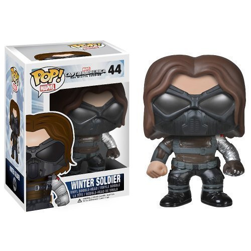 Funko Pop Vaulted Winter Soldier W/ Goggles Vinyl Bobble-Head No