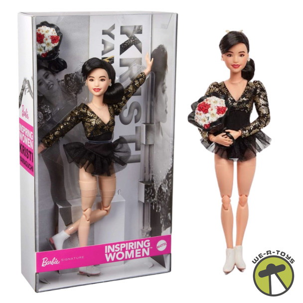 Barbie Inspiring Women Series Kristi Yamaguchi Doll Mattel HRM40