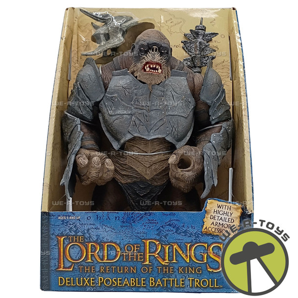 The Lord of the Rings The Return of The King Battle Troll Action Figure ToyBiz
