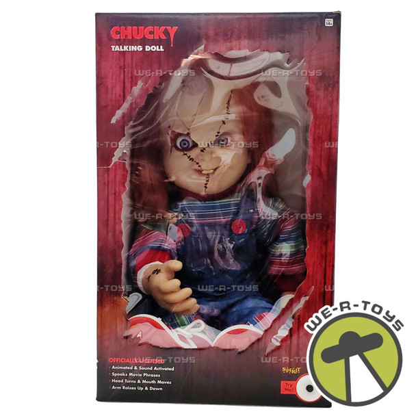 Spirit Halloween Chucky Talking Doll Animated with Try Me Function 082344197