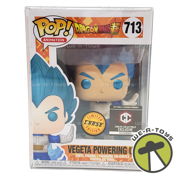 Funko Pop! Animation Dragon Ball Super Vegeta Powering Up Chase Figure NEW