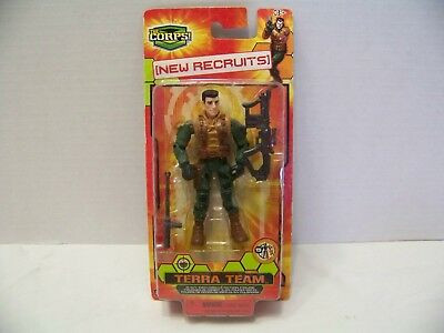 The Corps New Recruits Alex Rucker Brody Terra Team Action Figure 2011 Lanard