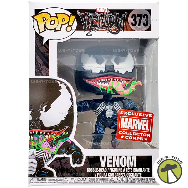Funko POP Marvel Collectors Corps Exclusive 373 Venom Vinyl Bobble-Head Figure