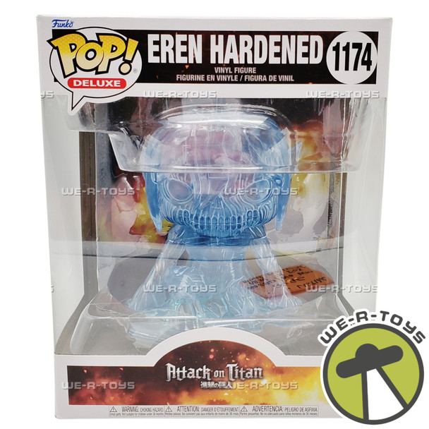 Funko Pop! Animation Attack On Titan Eren Hardened Form Vinyl Figure #1174