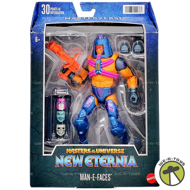 Masters of the Universe Masterverse New Eternia Man-E-Faces Action Figure Mattel