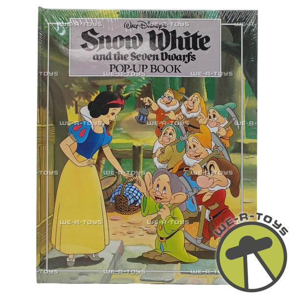 Walt Disney's Snow White and the Seven Dwarfs Pop-Up Book 1993 Disney Press New
