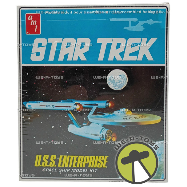 Star Trek U.S.S. Enterprise Space Ship Vehicle Model Kit S957 AMT Corp New